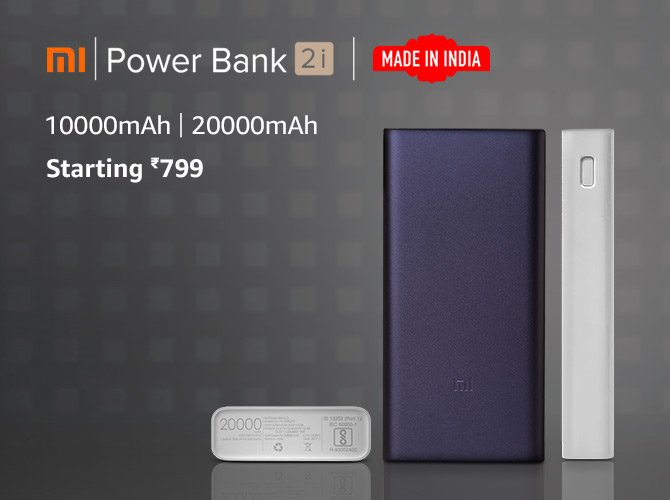 Amazon.in - Mi Power Bank 2i - Buy Online